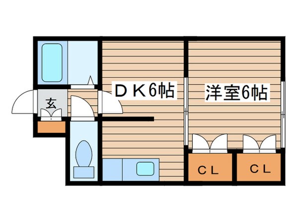 エスエスビルの物件間取画像